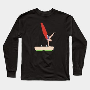 Male Gymnast Long Sleeve T-Shirt